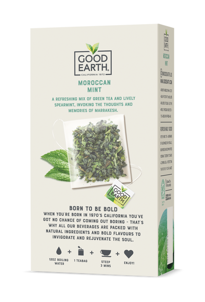 Moroccan Mint packaging