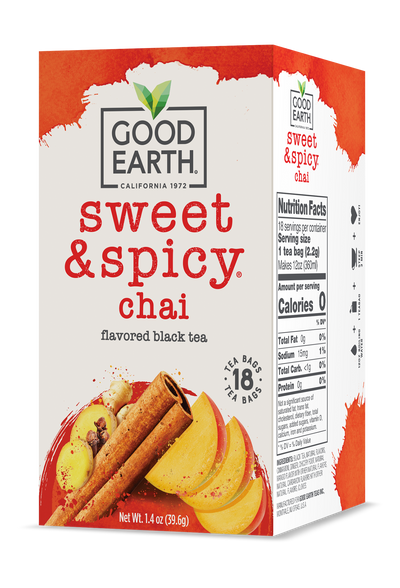 Sweet & Spicy Chai packaging