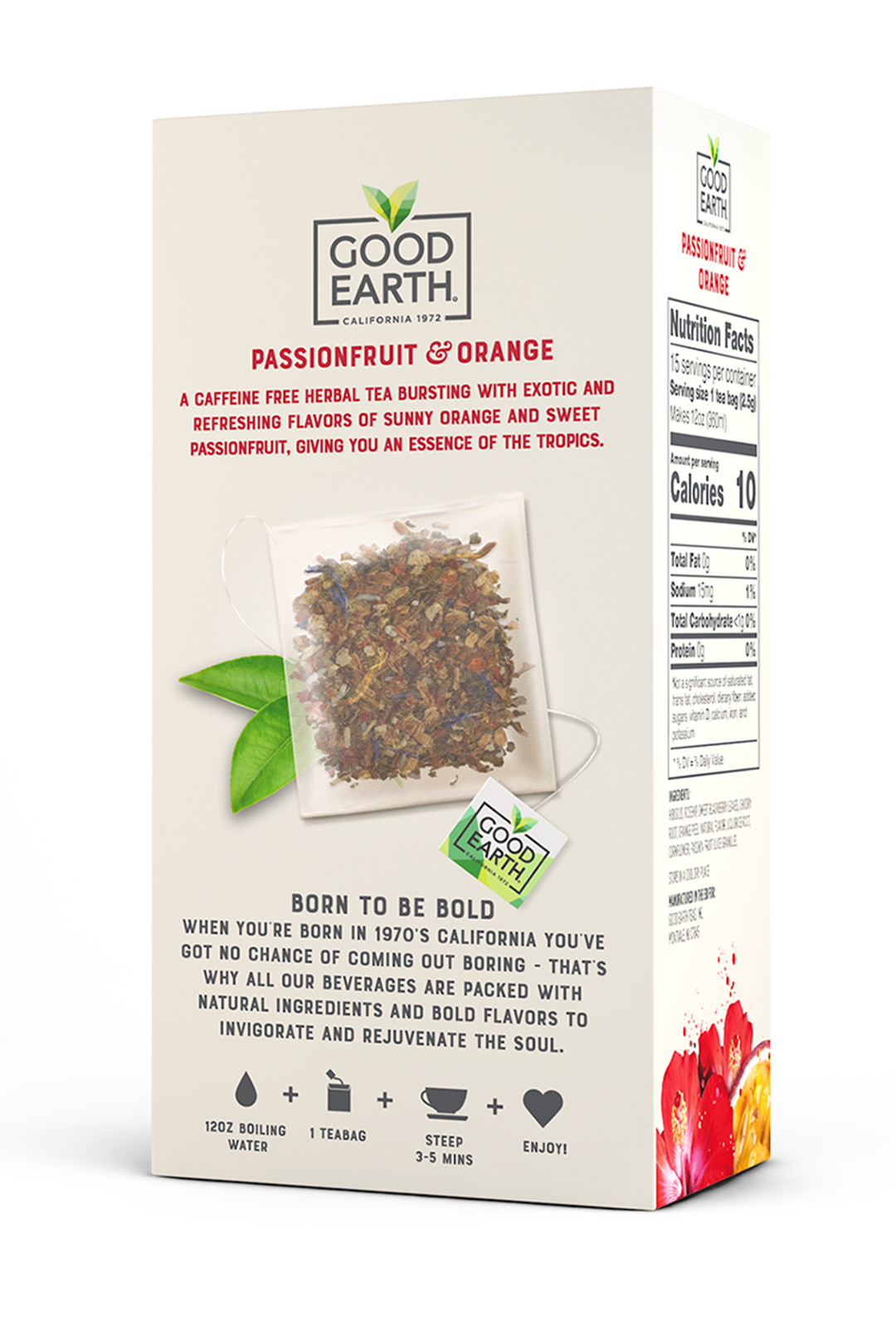Good Earth Passionfruit & Orange Tea Bags – Good Earth Tea Store