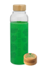 Green Glass Water Bottle