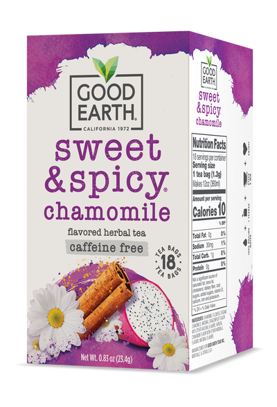 Sweet & Spicy Chamomile packaging