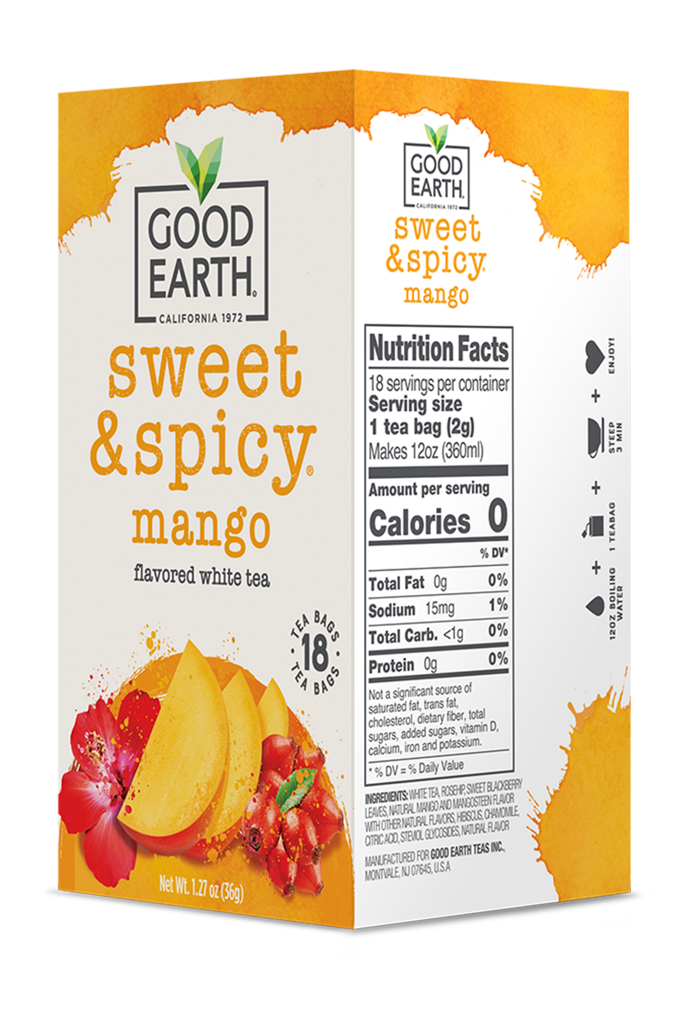 Sweet & Spicy Mango Nutrition Facts see below