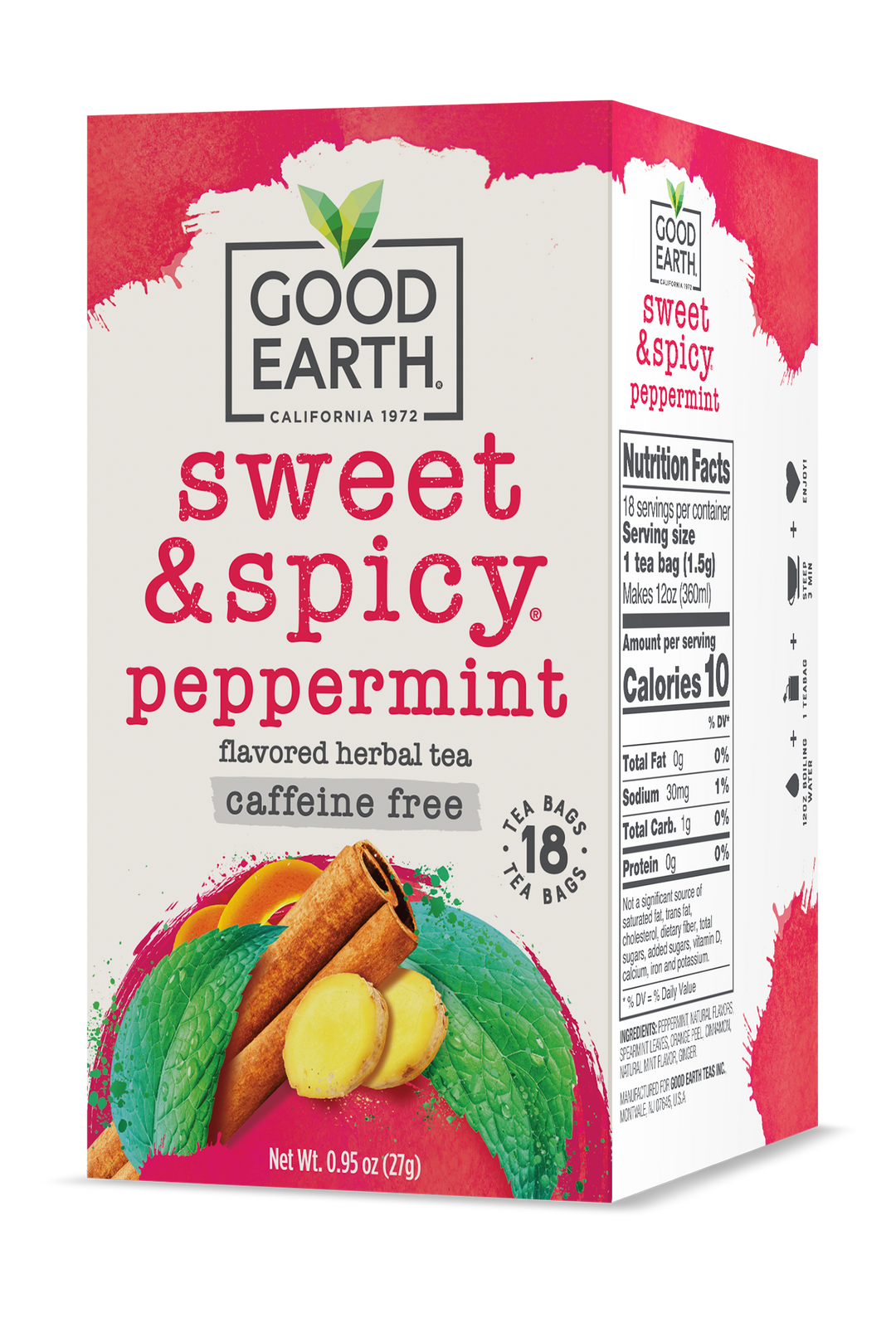 Sweet & Spicy Peppermint Caffeine Free