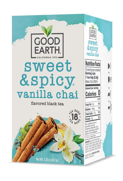Sweet & Spicy Vanilla Chai packaging