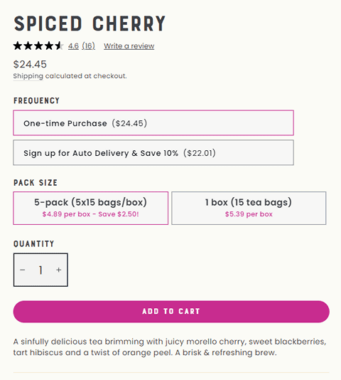 animated image of mouse clicking auto delivery button and then add to cart button